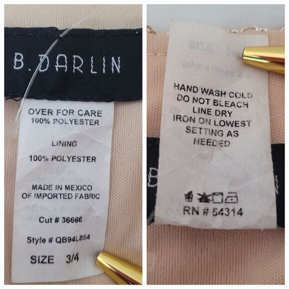 Gold Sz 4 Baroque Halter Skater Cocktail Holiday Party Dress NYE Birthday NWOT - Picture 5 of 8